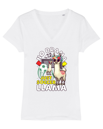 Llama Fotbalistă White