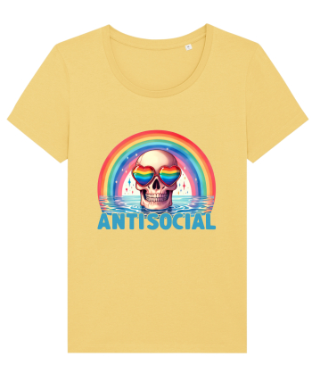 Antisocial Rainbow Skull Jojoba