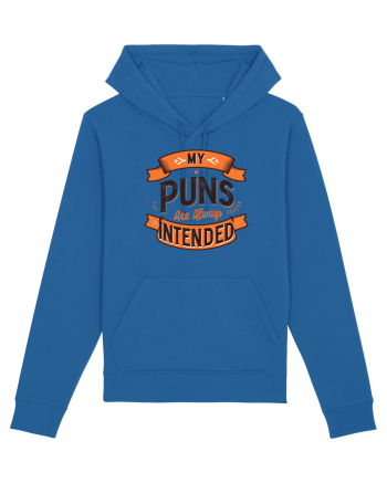 My puns are always intended Royal Blue