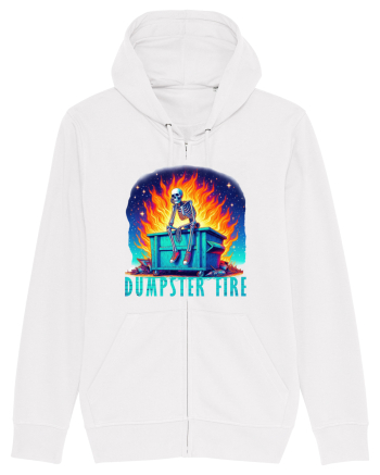 Dumpster Fire White