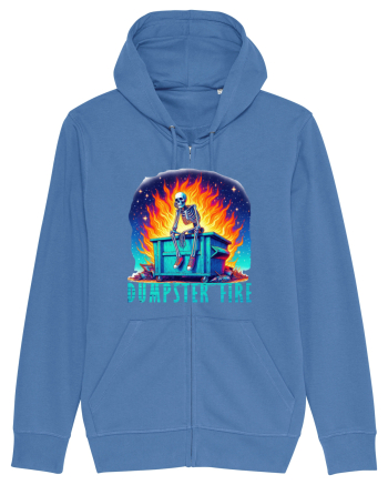 Dumpster Fire Bright Blue