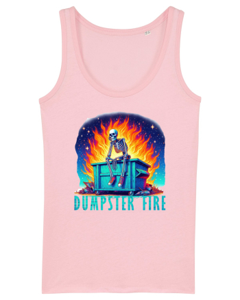 Dumpster Fire Cotton Pink