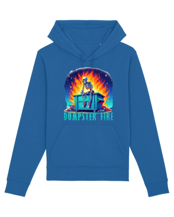 Dumpster Fire Royal Blue
