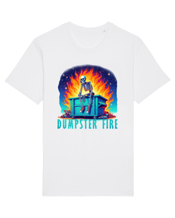 Dumpster Fire White