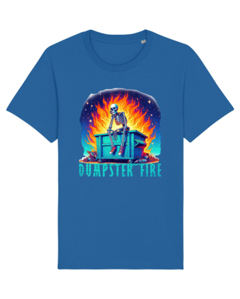 Dumpster Fire Royal Blue