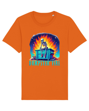 Dumpster Fire Bright Orange
