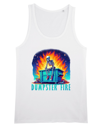 Dumpster Fire White