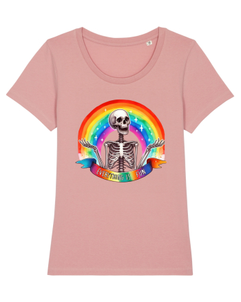 Antisocial Rainbow Skull Canyon Pink