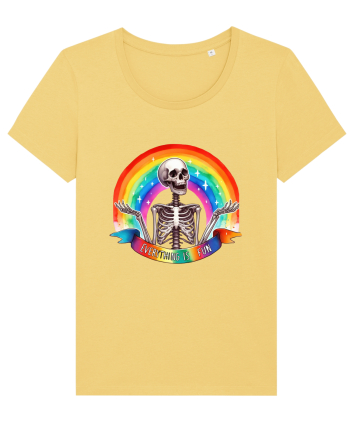 Antisocial Rainbow Skull Jojoba
