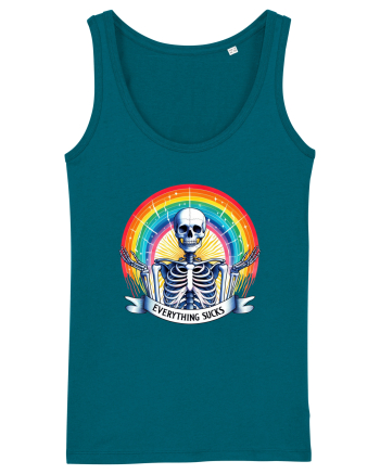 Antisocial Rainbow Skull Ocean Depth