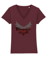 Disaster wings Tricou mânecă scurtă guler V Damă Evoker