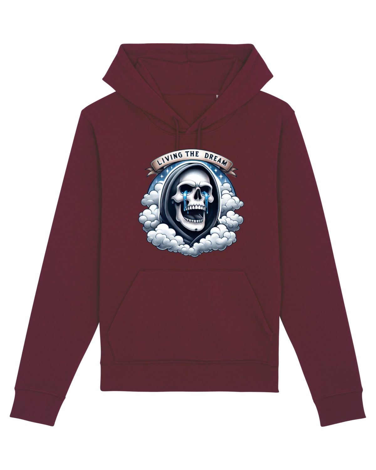 Hanorac Unisex Drummer Burgundy