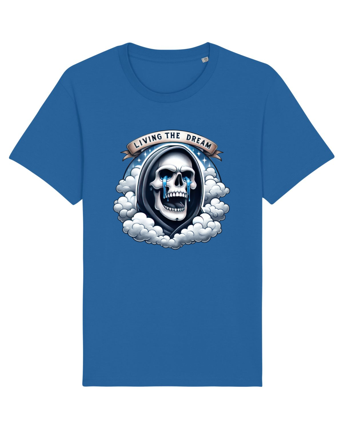 Tricou mânecă scurtă Unisex Rocker Royal Blue