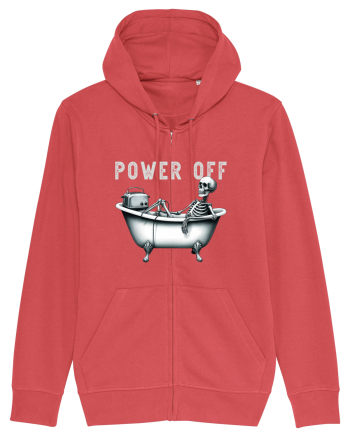 Power Off Carmine Red