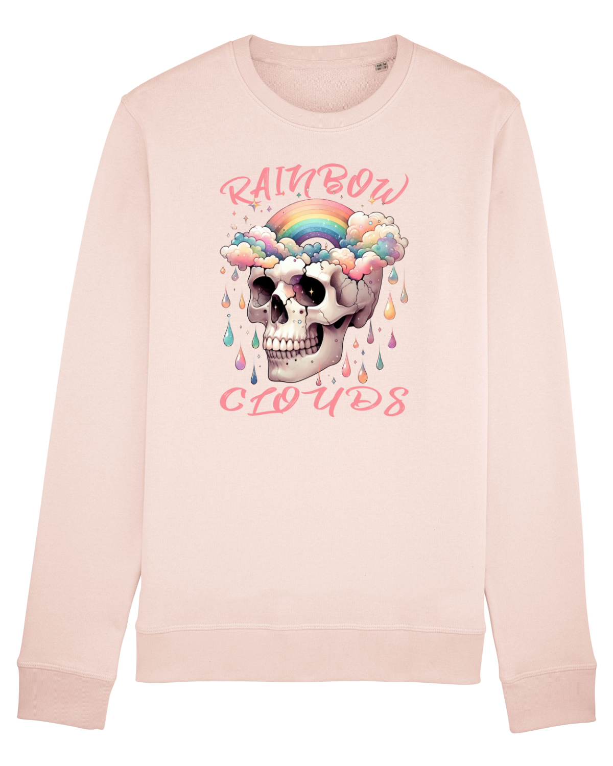 Bluză mânecă lungă Unisex Rise Candy Pink