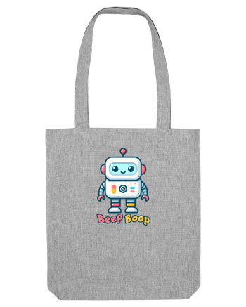 Robot Copii Beep Boop Drăguț - Roboți Heather Grey