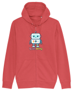 Robot Copii Beep Boop Drăguț - Roboți Hanorac cu fermoar Unisex Connector