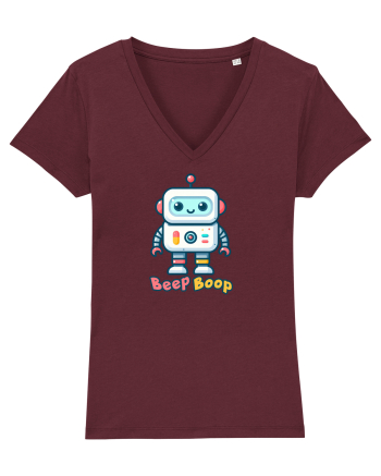 Robot Copii Beep Boop Drăguț - Roboți Burgundy