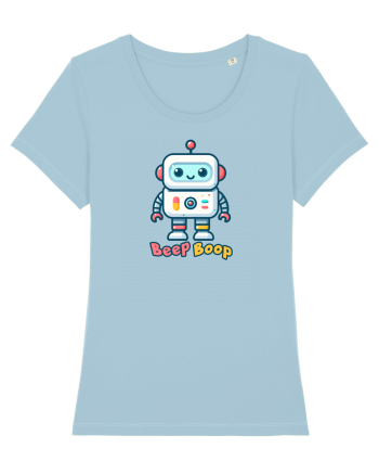 Robot Copii Beep Boop Drăguț - Roboți Sky Blue