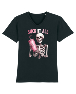 Suck It All Tricou mânecă scurtă guler V Bărbat Presenter