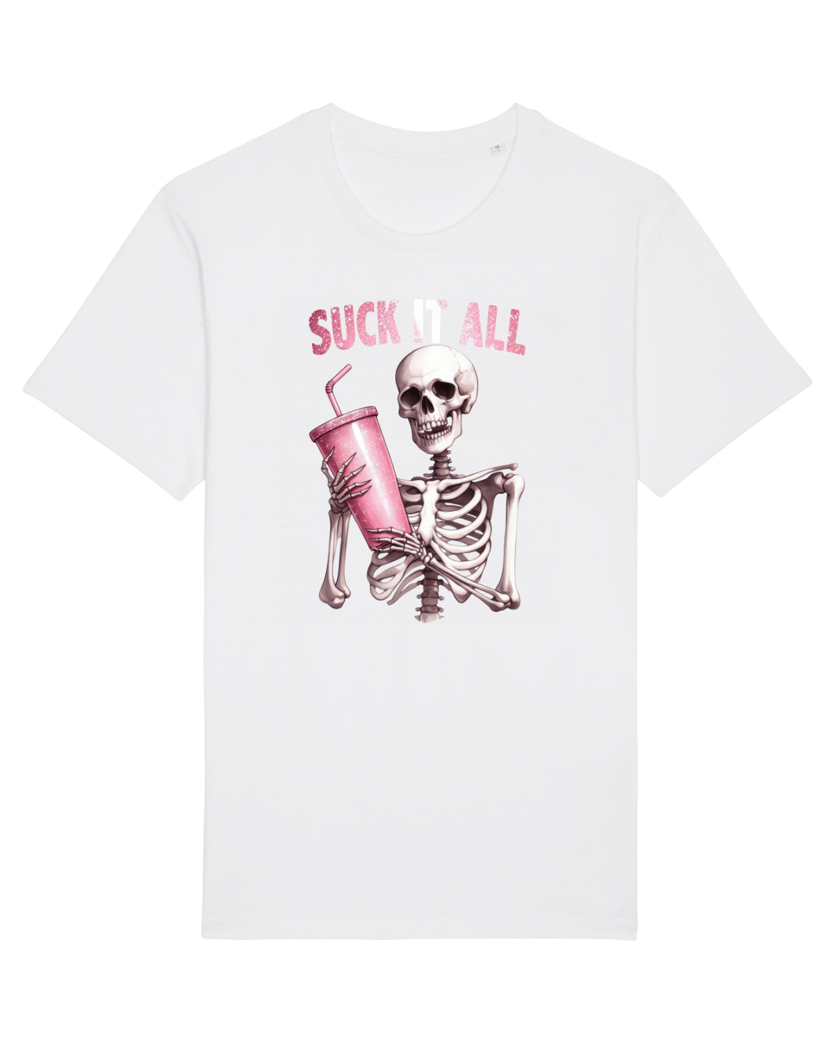 Tricou mânecă scurtă Unisex Rocker White