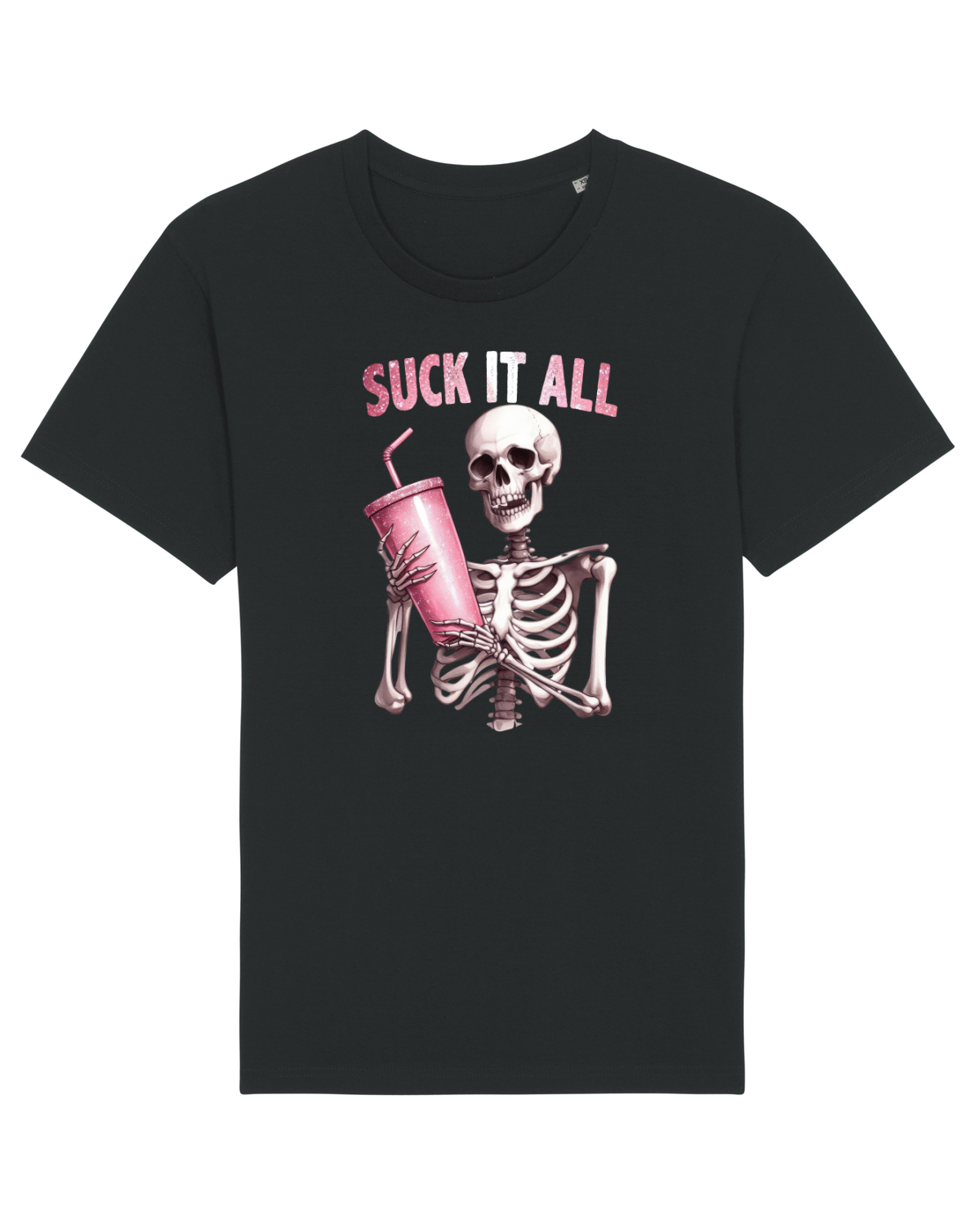 Tricou mânecă scurtă Unisex Rocker Black