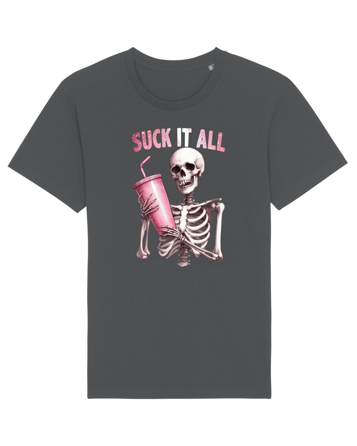 Tricou mânecă scurtă Unisex Rocker Anthracite