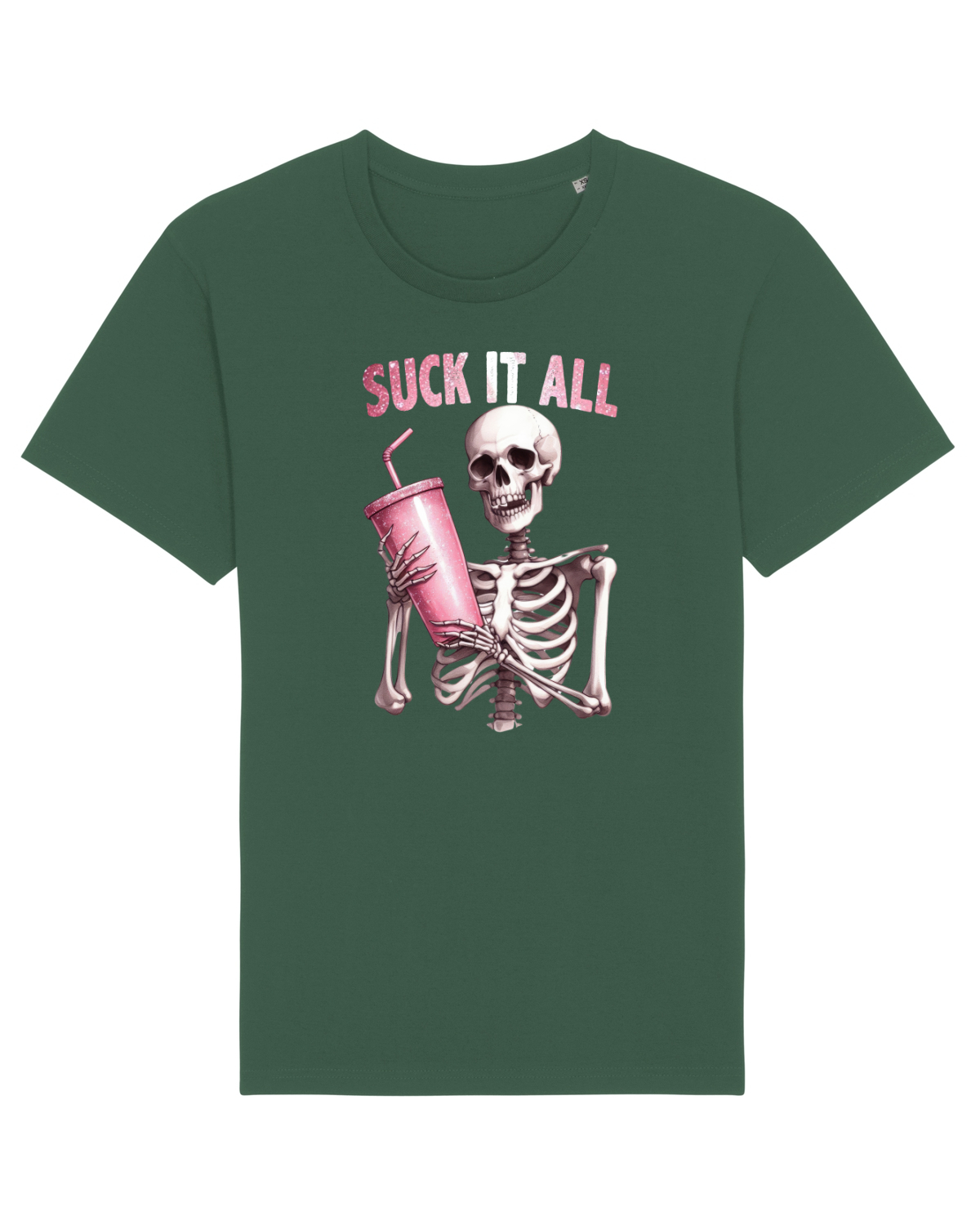 Tricou mânecă scurtă Unisex Rocker Bottle Green