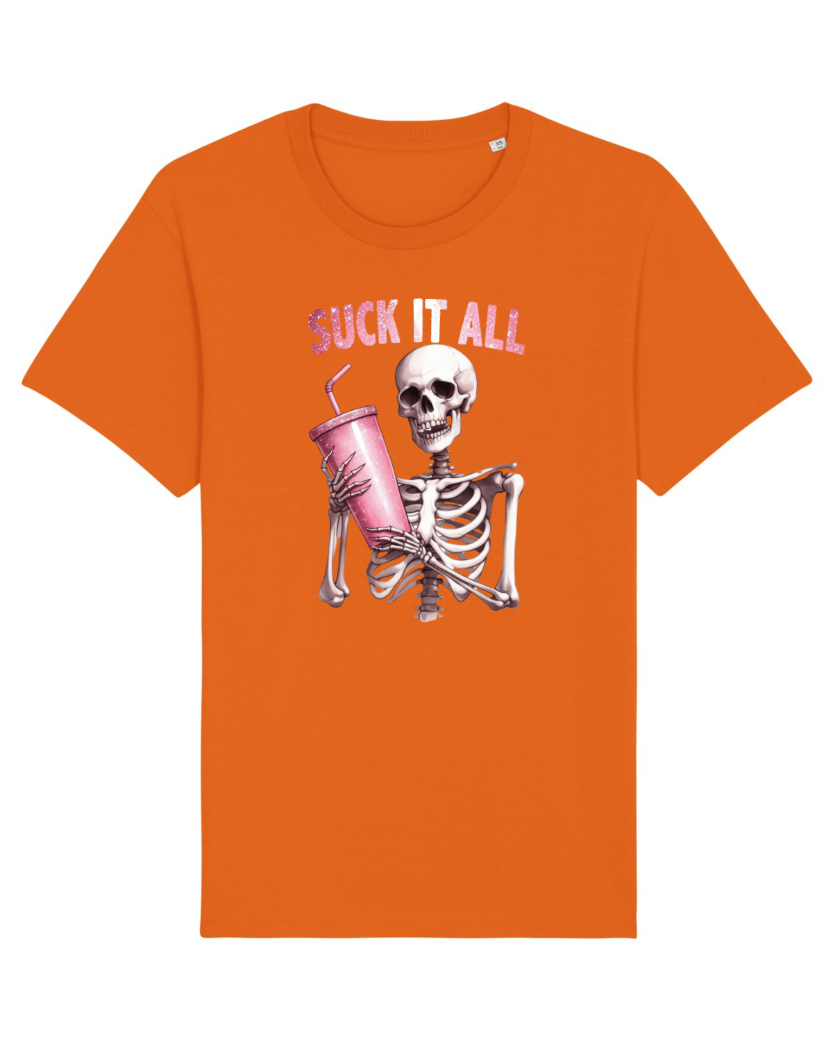 Tricou mânecă scurtă Unisex Rocker Bright Orange