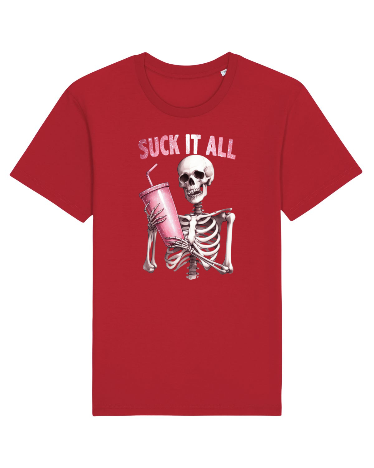 Tricou mânecă scurtă Unisex Rocker Red