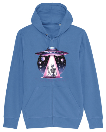 Antisocial Rainbow Skull Bright Blue