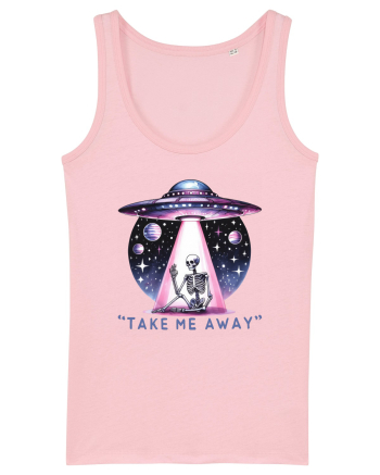 Antisocial Rainbow Skull Cotton Pink