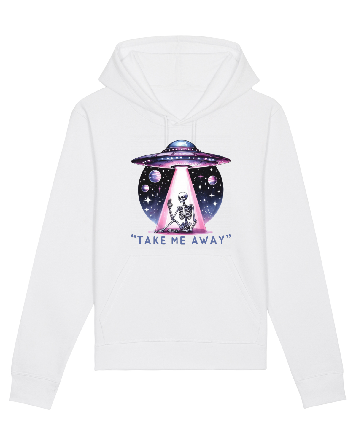 Hanorac Unisex Drummer White