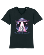 Antisocial Rainbow Skull Tricou mânecă scurtă guler V Bărbat Presenter