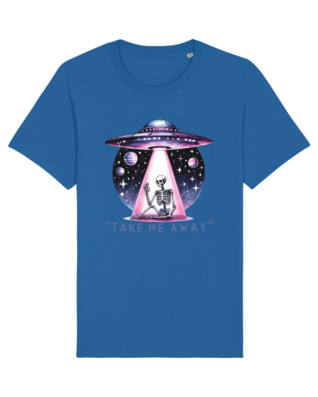 Antisocial Rainbow Skull Royal Blue