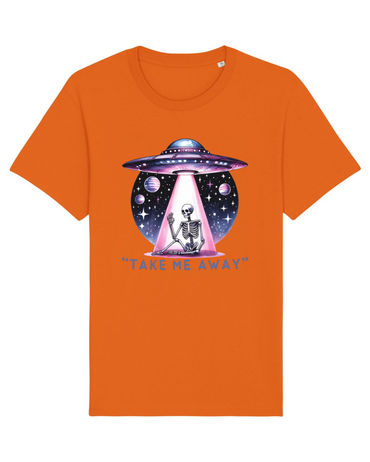 Tricou mânecă scurtă Unisex Rocker Bright Orange
