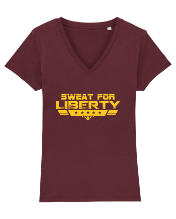 Sweat For Liberty Burgundy