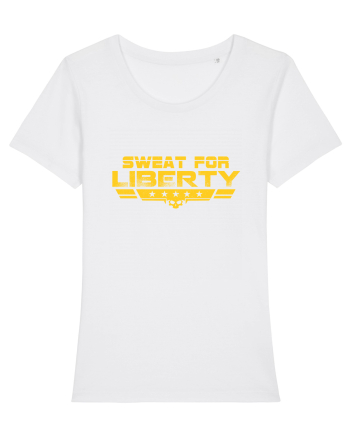 Sweat For Liberty White