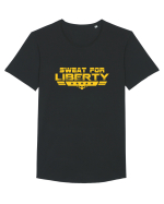 Sweat For Liberty Tricou mânecă scurtă guler larg Bărbat Skater
