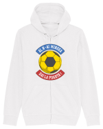 Fotbal Romania - Ai,n-ai mingea, dai la poarta Hanorac cu fermoar Unisex Connector