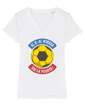 Fotbal Romania - Ai,n-ai mingea, dai la poarta White