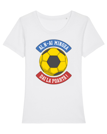 Fotbal Romania - Ai,n-ai mingea, dai la poarta White