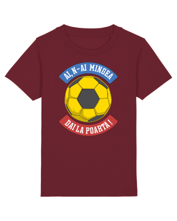 Fotbal Romania - Ai,n-ai mingea, dai la poarta Burgundy
