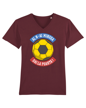 Fotbal Romania - Ai,n-ai mingea, dai la poarta Burgundy