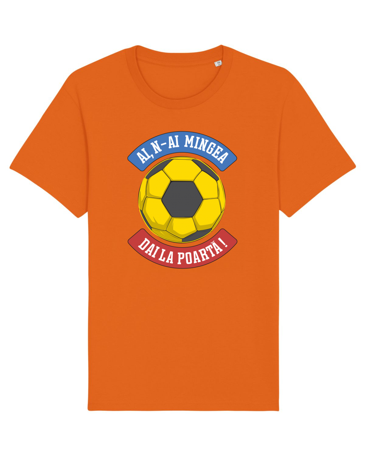 Tricou mânecă scurtă Unisex Rocker Bright Orange