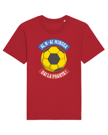 Fotbal Romania - Ai,n-ai mingea, dai la poarta Red