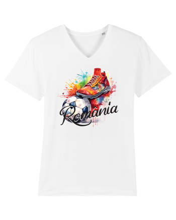 Fotbal Romania - Cu mingea la picior White