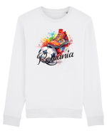 Fotbal Romania - Cu mingea la picior Bluză mânecă lungă Unisex Rise