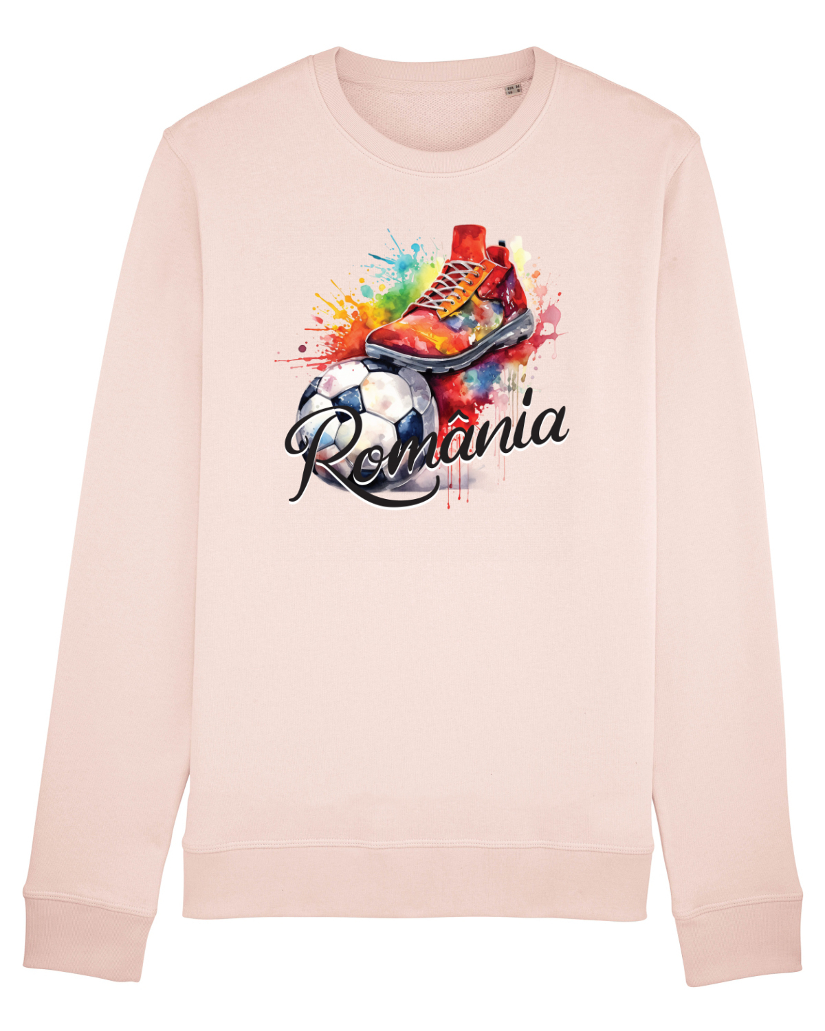 Bluză mânecă lungă Unisex Rise Candy Pink