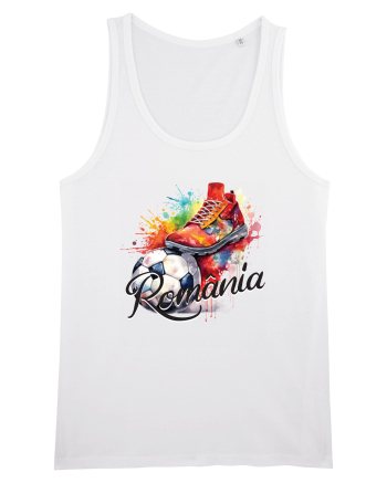 Fotbal Romania - Cu mingea la picior White
